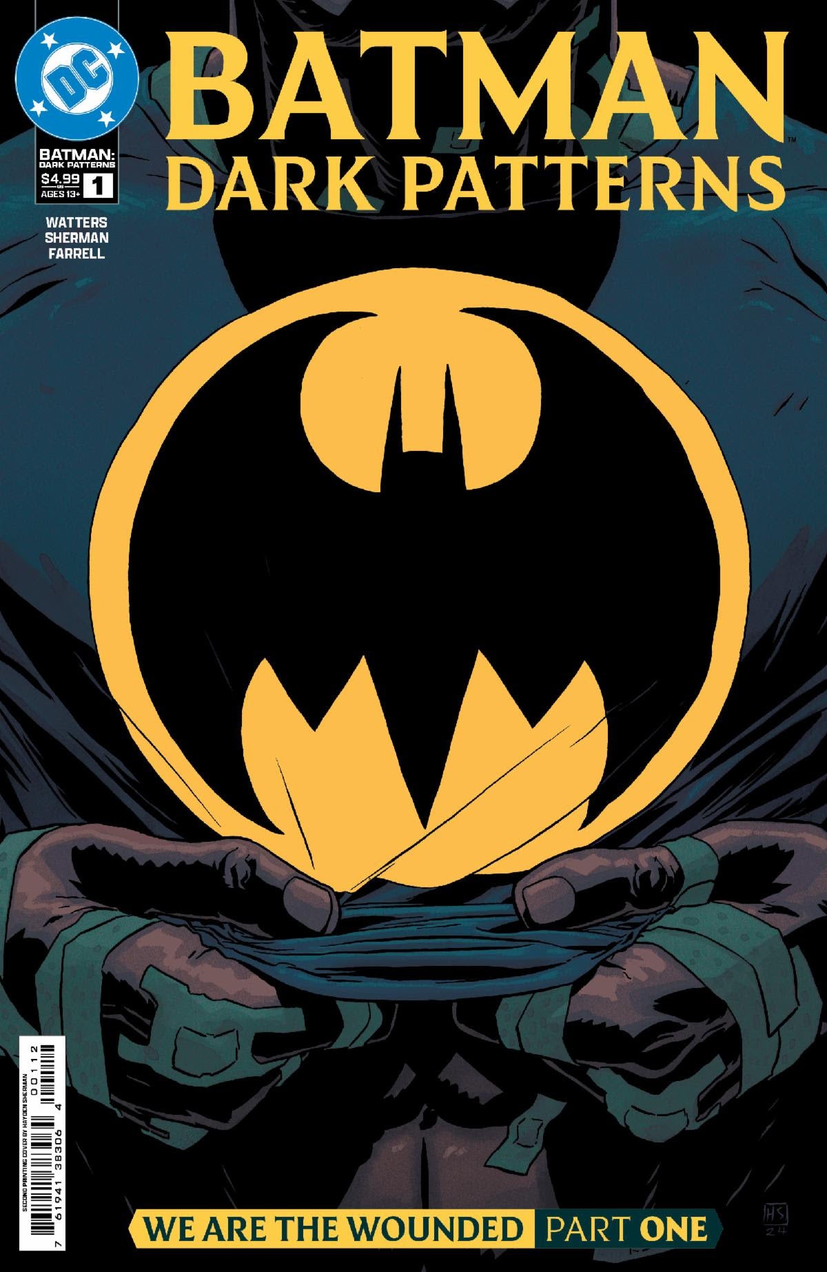 BATMAN DARK PATTERNS (2024) #1 SECOND PRINTING