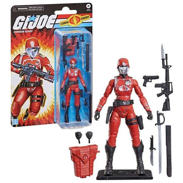 GI JOE CLASSIFIED SERIES RETRO CARDBACK CRIMSON GUARD AF