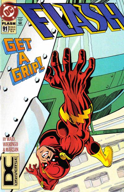 FLASH (1987) #91 DC UNIVERSE LOGO VAR (VF)