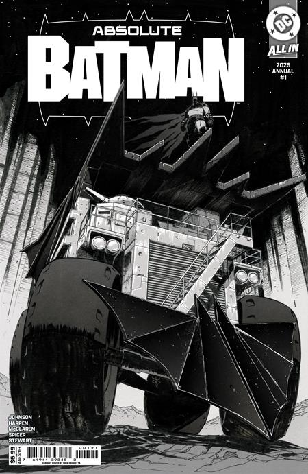 ABSOLUTE BATMAN (2024) ANNUAL #1 (ONE SHOT) CVR B NICK DRAGOTTA CARD STOCK VAR