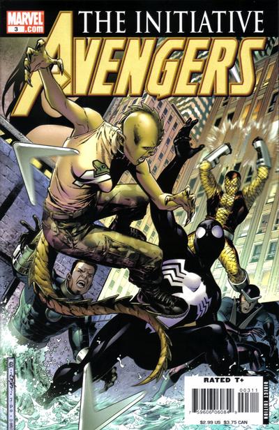 AVENGERS THE INITIATIVE (2007) #3 CWI