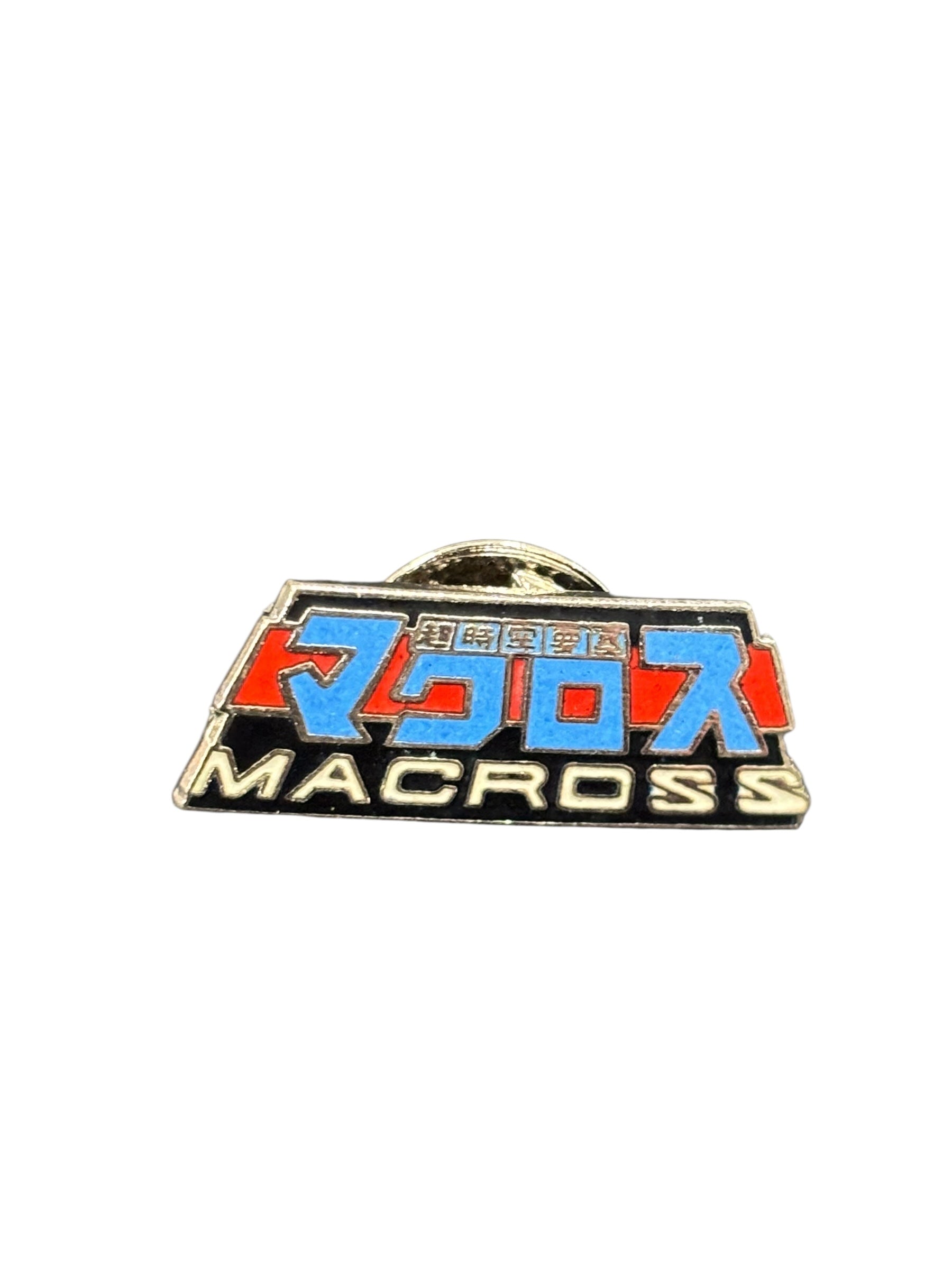 VINTAGE MACROSS METAL BADGE (CIRCA 1990s)