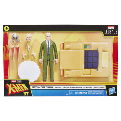 MARVEL LEGENDS SERIES X-MEN 97 PROFESSOR CHARLES XAVIER AND HOVERCHAIR AF
