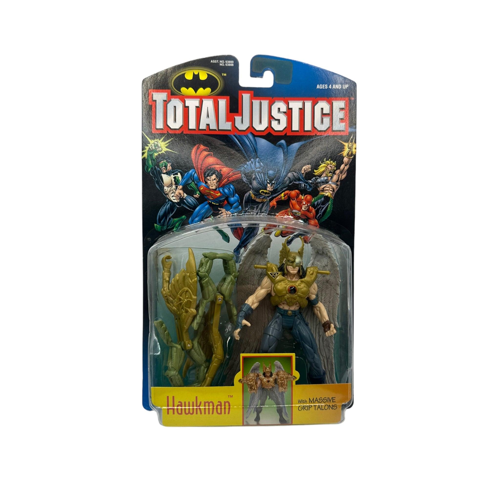 1996 KENNER TOTAL JUSTICE HAWKMAN AF - Kings Comics