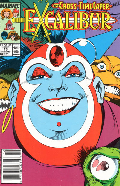 EXCALIBUR (1988) #15 NEWSSTAND EDITION