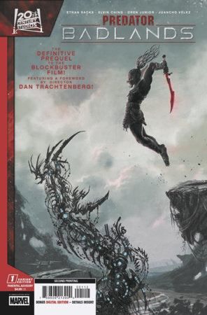 PREDATOR BADLANDS (2025) #1 (ONE SHOT) JUAN FERREYRA 2ND PRINTING VAR