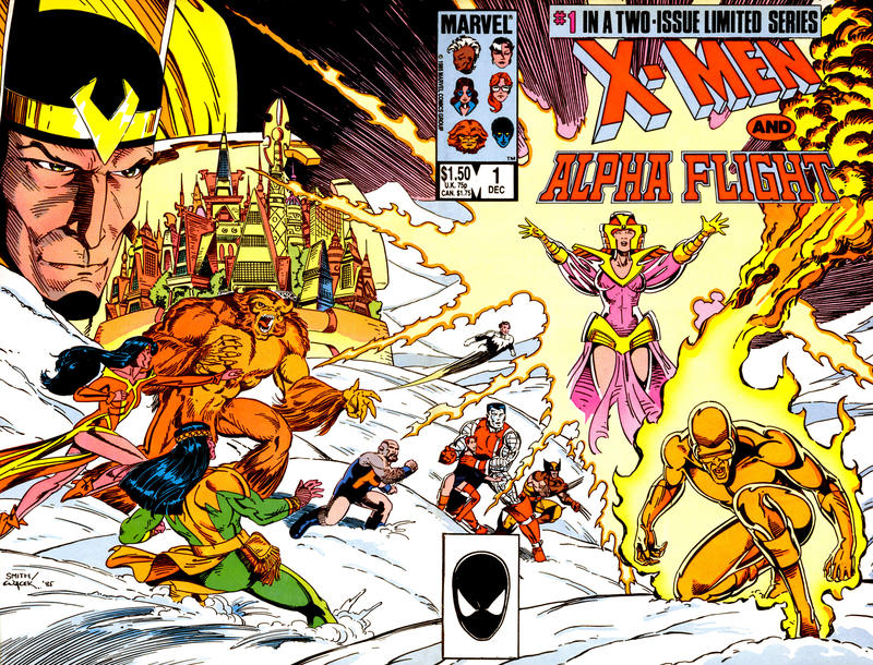 X-MEN AND ALPHA FLIGHT (1985)  - SET OF TWO
