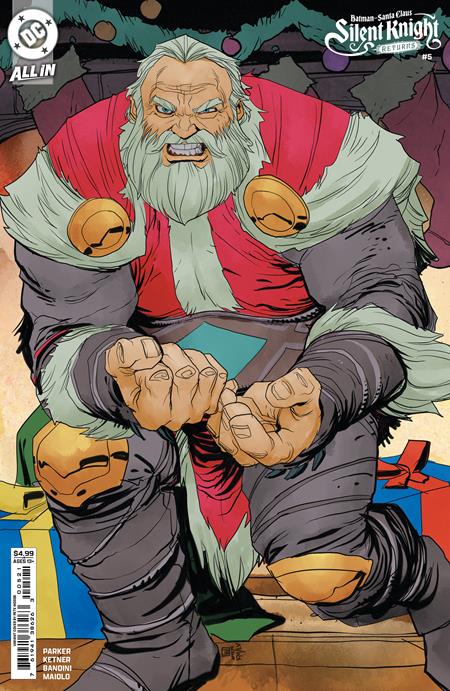 BATMAN SANTA CLAUS SILENT KNIGHT RETURNS (2024) #5 CVR B PETE WOODS CARD STOCK VAR