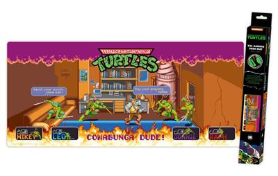 GAMING MAT XXL - RETRO TEENAGE MUTANT NINJA TURTLES