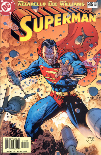 SUPERMAN (1987) #205 JIM LEE CVR