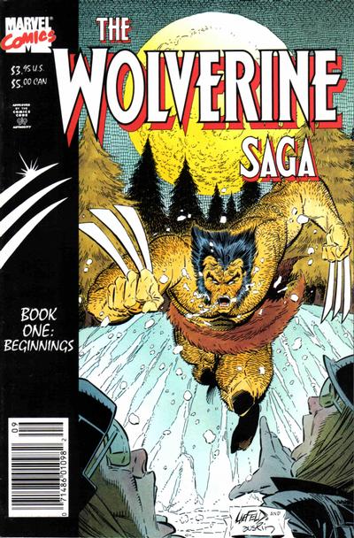 WOLVERINE SAGA (1989) - SET OF FOUR (GD/VG)