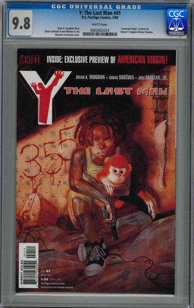 CGC Y: THE LAST MAN (2002) #41 (9.8)