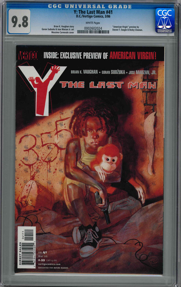CGC Y: THE LAST MAN (2002) #41 (9.8)