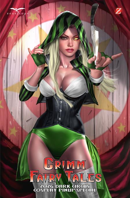 GRIMM FAIRY TALES DARK CIRCUS COSPLAY PINUP SPECIAL (2026) #1 (ONE SHOT) CVR B JOSH BURNS