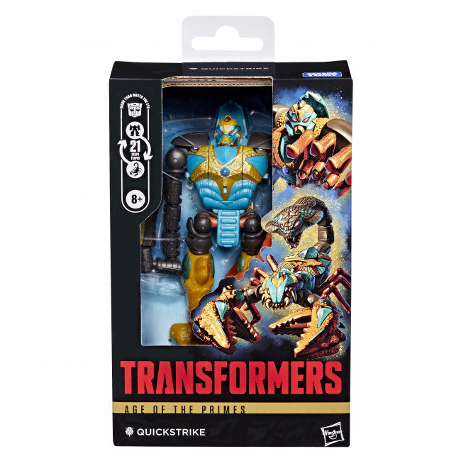 TRANSFORMERS AGE OF THE PRIMES DELUXE CLASS QUICKSTRIKE AF