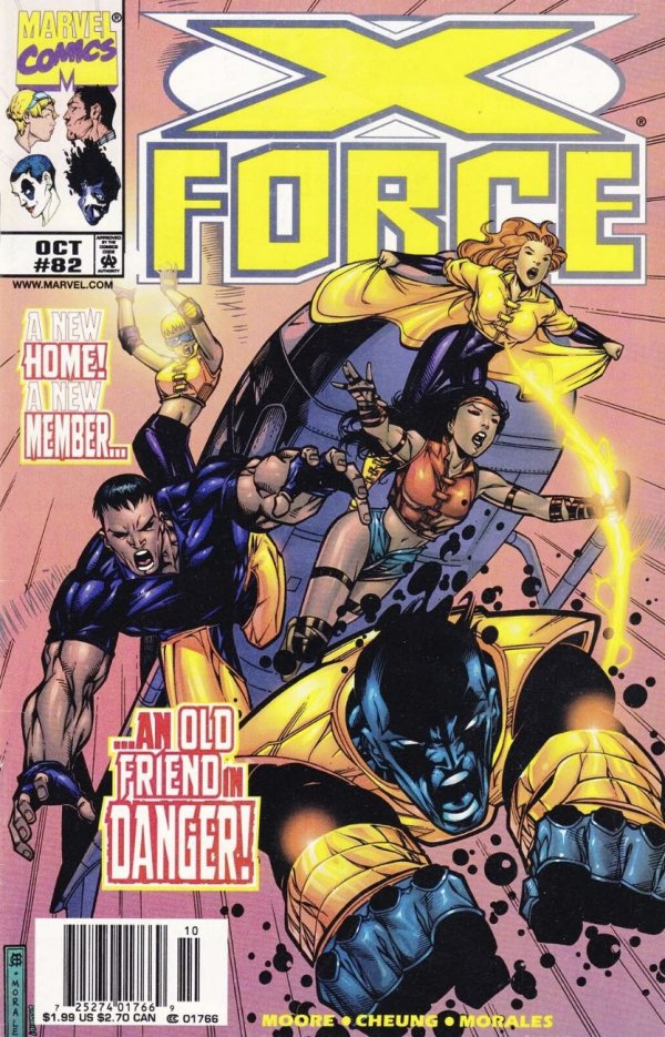 X-FORCE (1991) #82 NEWSSTAND EDITION