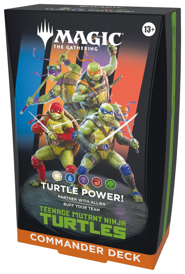 MAGIC: THE GATHERING TEENAGE MUTANT NINJA TURTLES TURTLE POWER COMMANDER DECK