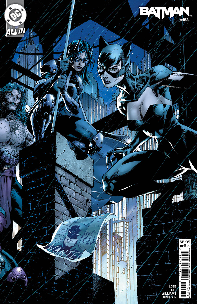 BATMAN (2016) #163 CVR H JIM LEE & SCOTT WILLIAMS HUSH CONNECTING RIGHT CARD STOCK VAR