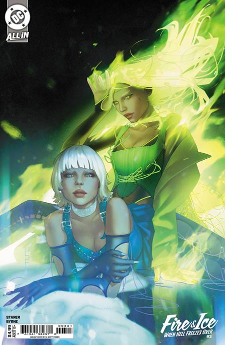 FIRE & ICE WHEN HELL FREEZES OVER (2025) #3 CVR B W SCOTT FORBES CARD STOCK VAR