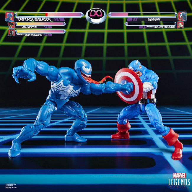MARVEL LEGENDS SERIES GAMERVERSE CAPTAIN AMERICA VS VENOM AF