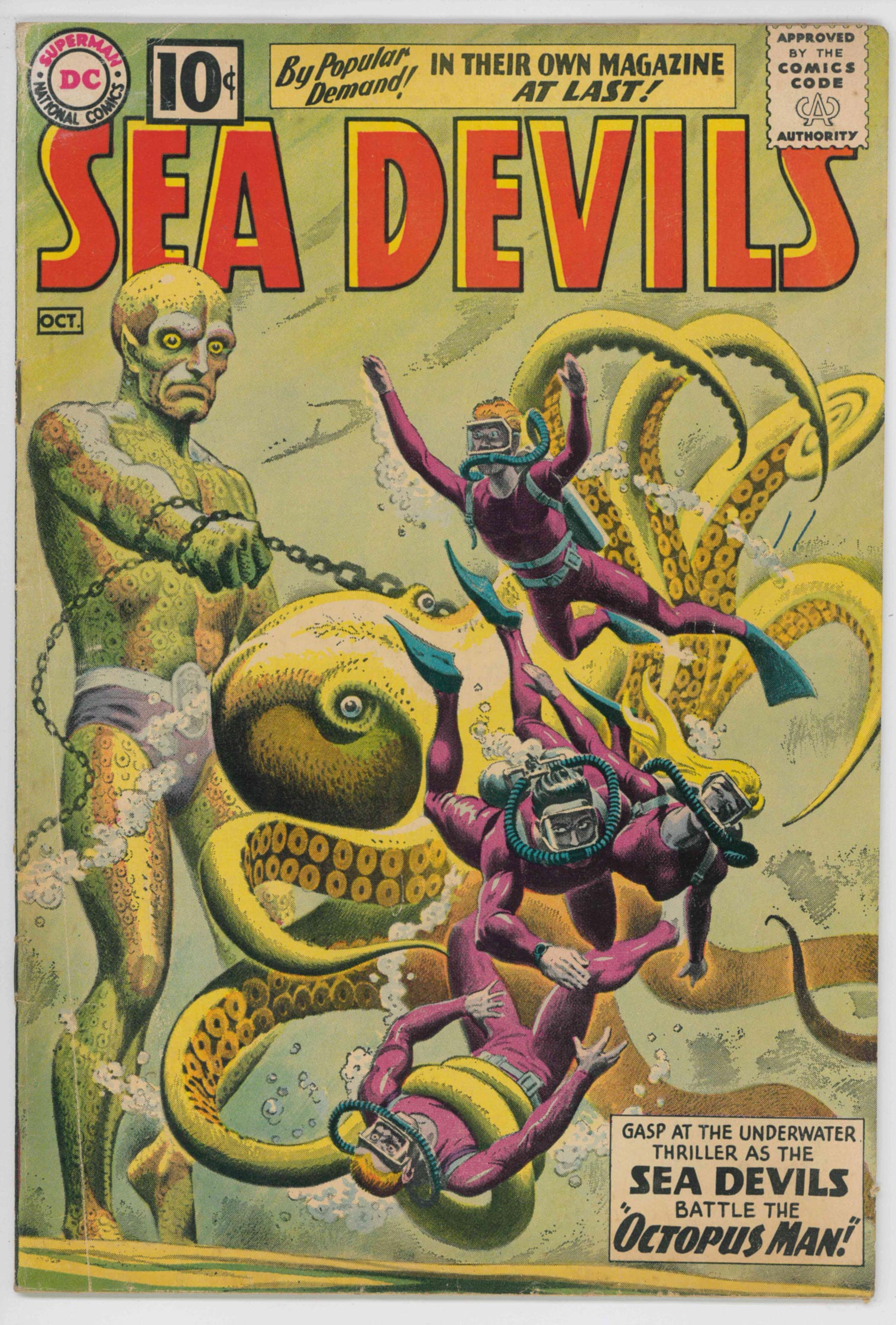 SEA DEVILS (1961) #1 (VG/FN)