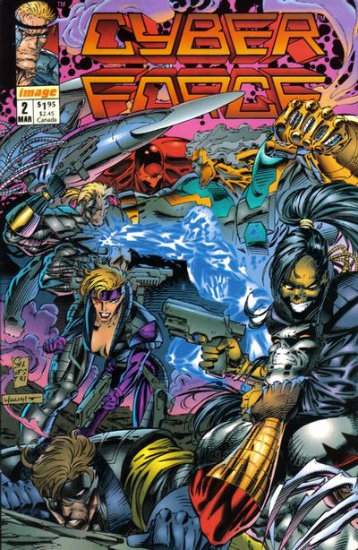 CYBERFORCE (1992) #2 (VF/NM)