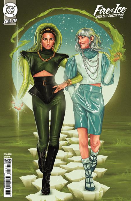 FIRE & ICE WHEN HELL FREEZES OVER (2025) #5 CVR B JACK HUGHES CARD STOCK VAR