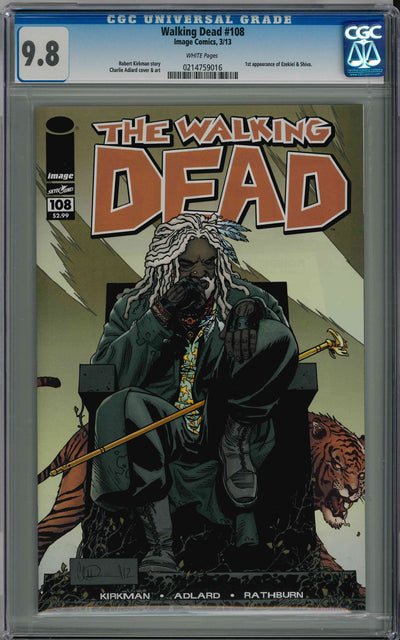 CGC WALKING DEAD (2003) #108 (9.8)