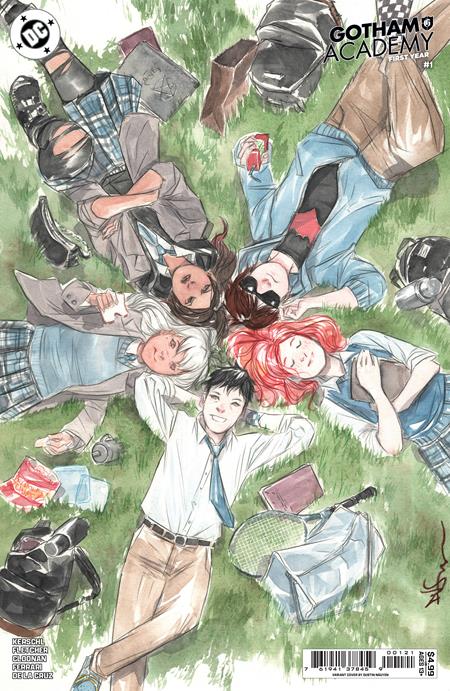 GOTHAM ACADEMY FIRST YEAR (2025) #1 CVR B DUSTIN NGUYEN CARD STOCK VAR