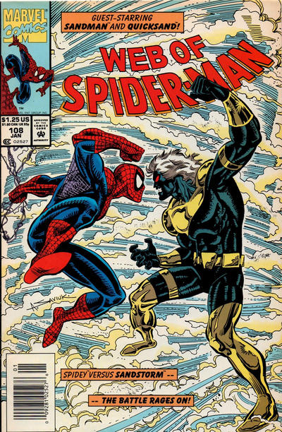 WEB OF SPIDER-MAN (1985) #108 NEWSSTAND EDITION (FN/VF)