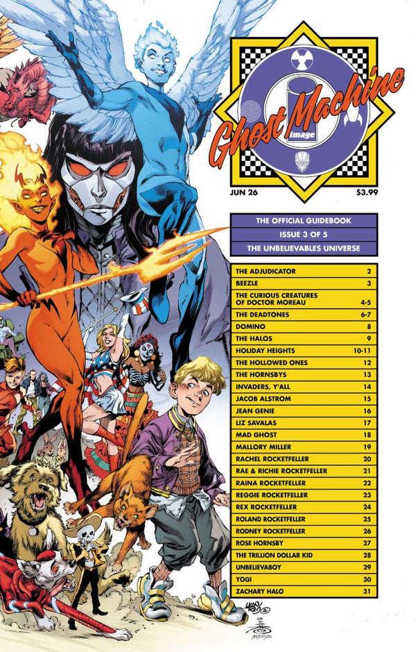 GHOST MACHINE THE OFFICIAL GUIDEBOOK (2026) #3 CVR C IVAN REIS & DANNY MIKI WRAPAROUND