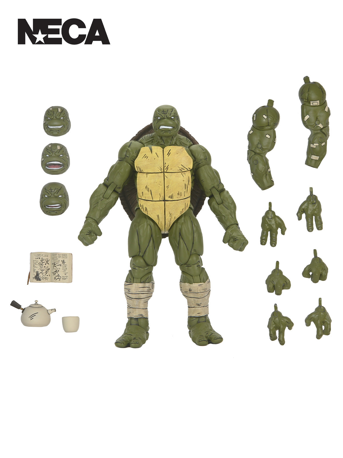 TMNT THE LAST RONIN BATTLE DAMAGED RONIN 7IN AF