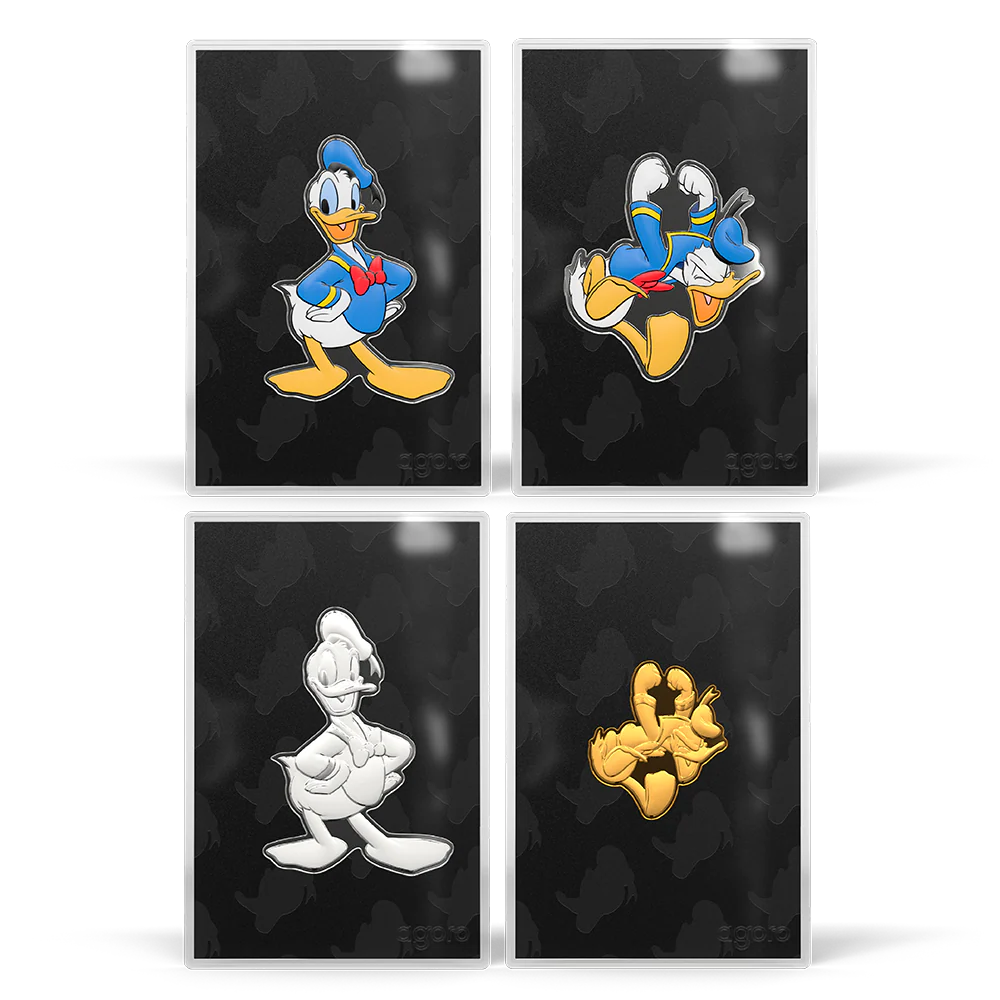 DISNEY - DONALD DUCK BLIND BOX 1/2oz COIN