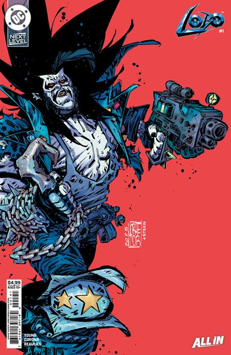 LOBO (2026) #1 CVR D JORGE CORONA NEXT LEVEL CARD STOCK VAR
