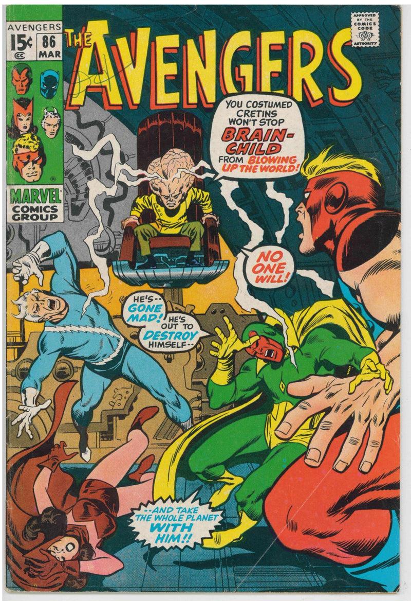 AVENGERS (1963) #86 (VG/FN)