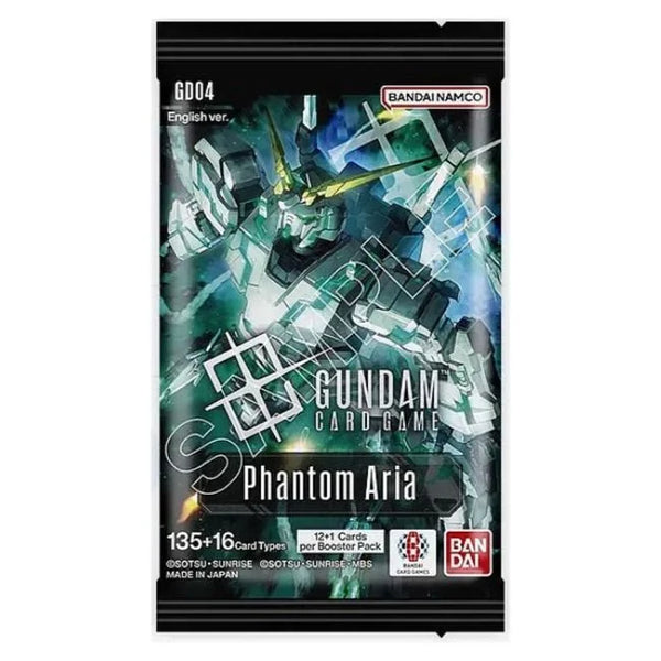 GUNDAM CARD GAME (GD04) PHANTOM ARIA ENGLISH BOOSTER PACK