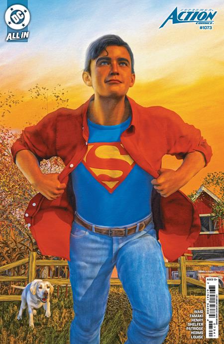 ACTION COMICS (2016) #1073 CVR D INC 1:25 MARK SPEARS CARD STOCK VAR