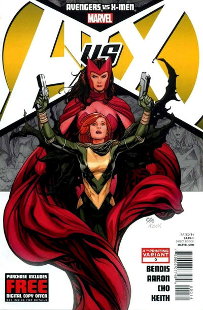 AVENGERS VS X-MEN (2012) #0 4TH PTG CHO VAR AVX
