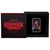 STRANGER THINGS - SEASON 4 POSTER 2026 1oz SILVER COLOURED RECTANGULAR COIN