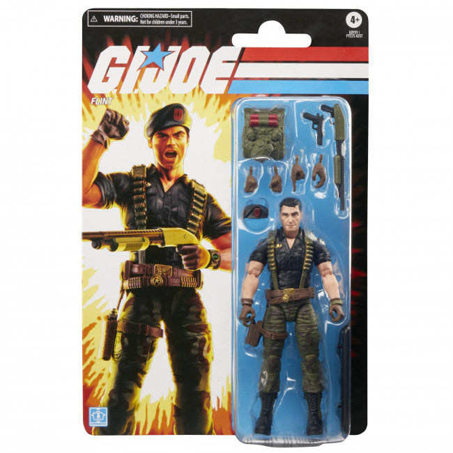GI JOE CLASSIFIED SERIES RETRO CARDBACK FLINT AF