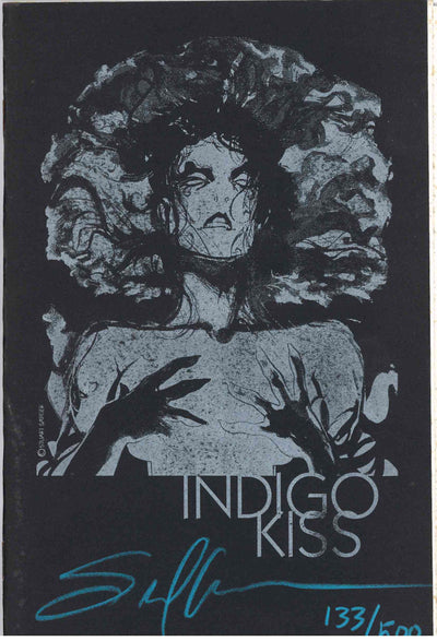*SIGNED* STUART SAYGAR INDIGO KISS SKETCHBOOK (2014) - LIMITED #133/500