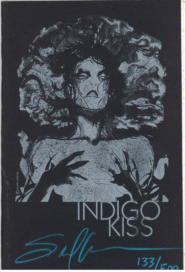 *SIGNED* STUART SAYGAR INDIGO KISS SKETCHBOOK (2014) - LIMITED #133/500