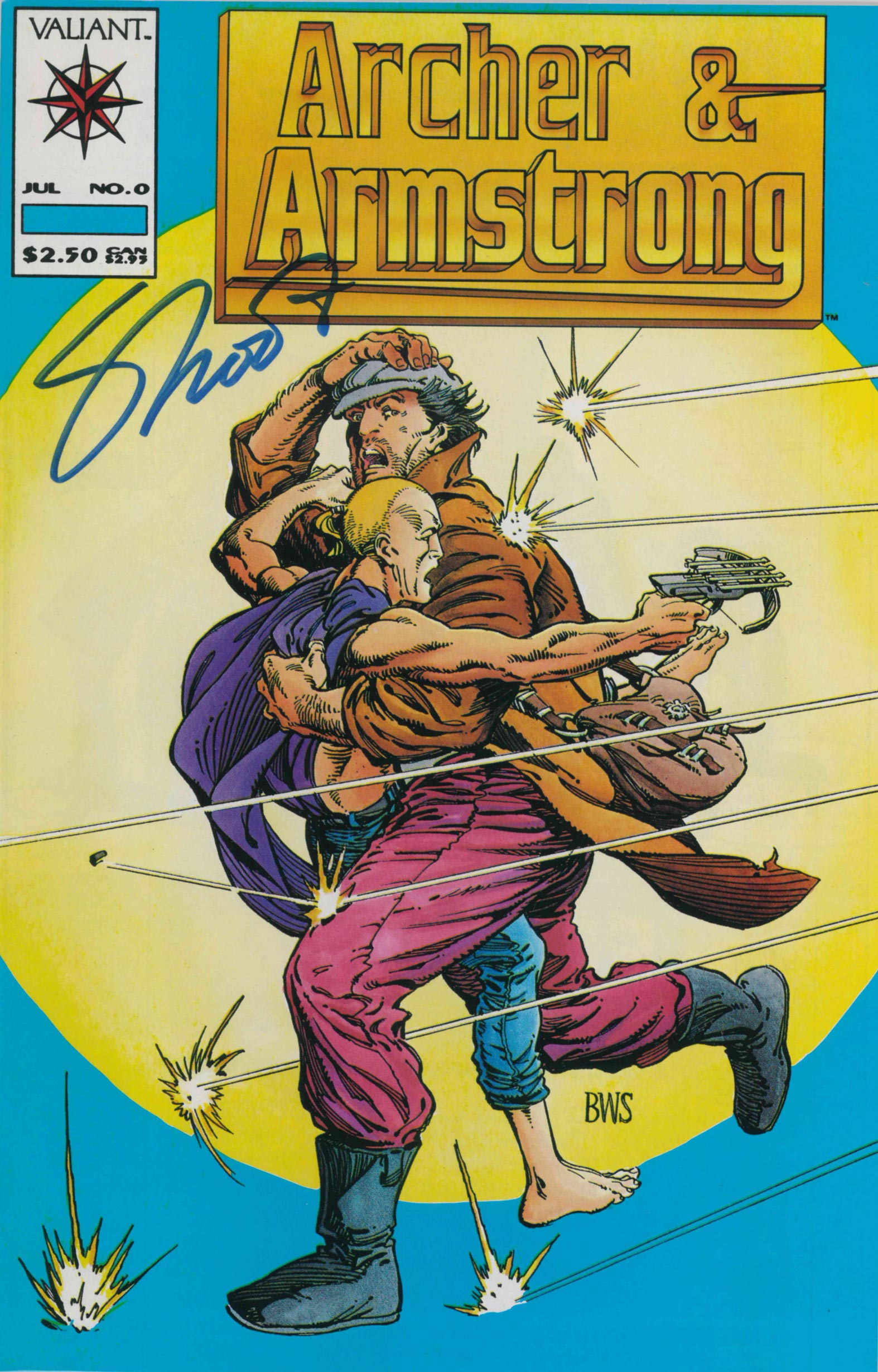 ARCHER & ARMSTRONG #0 - SIGNED BY JIM SHOOTER