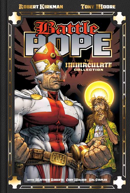 BATTLE POPE 25TH ANNIVERSARY DELUXE HC