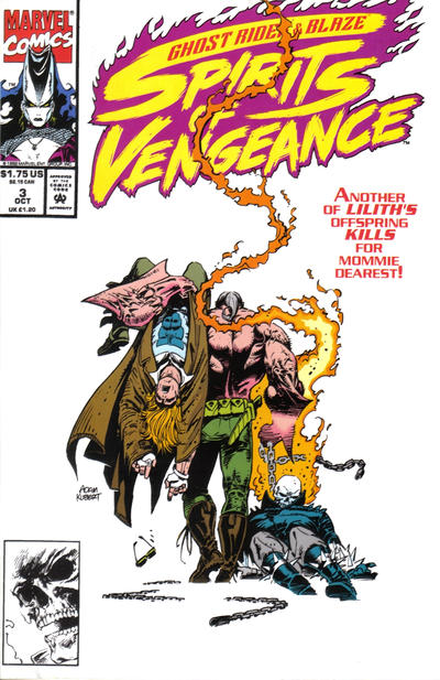 GHOST RIDER-BLAZE SPIRITS OF VENGEANCE (1992) #3 (FN/VF)