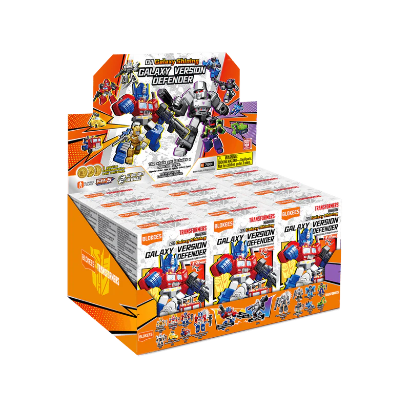BLOKEES TRANSFORMERS DEFENDER VER 1 MINI MODEL (BOX OF 12)