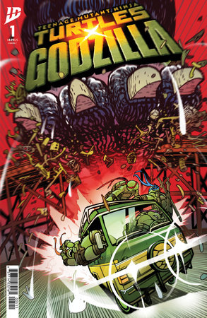 TEENAGE MUTANT NINJA TURTLES X GODZILLA (2025) #1 CVR C RIVAS