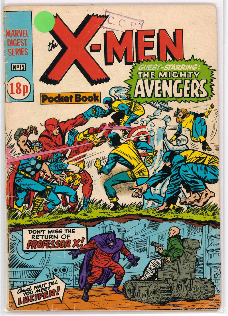 X-MEN POCKET BOOK (1981) #15 (VG)