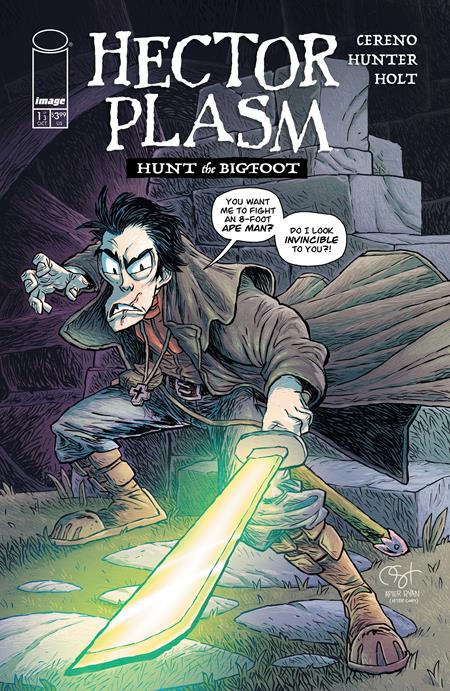 HECTOR PLASM HUNT THE BIGFOOT (2025) #1 CVR B DEREK HUNTER