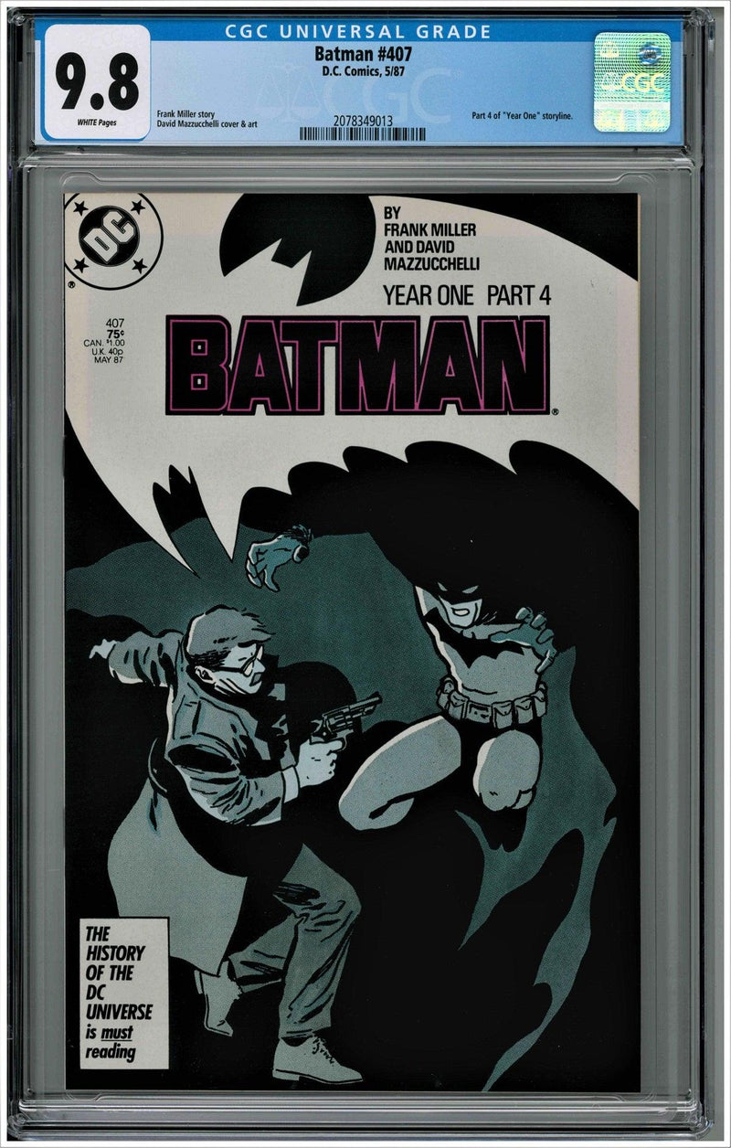 CGC BATMAN #407 (9.8)